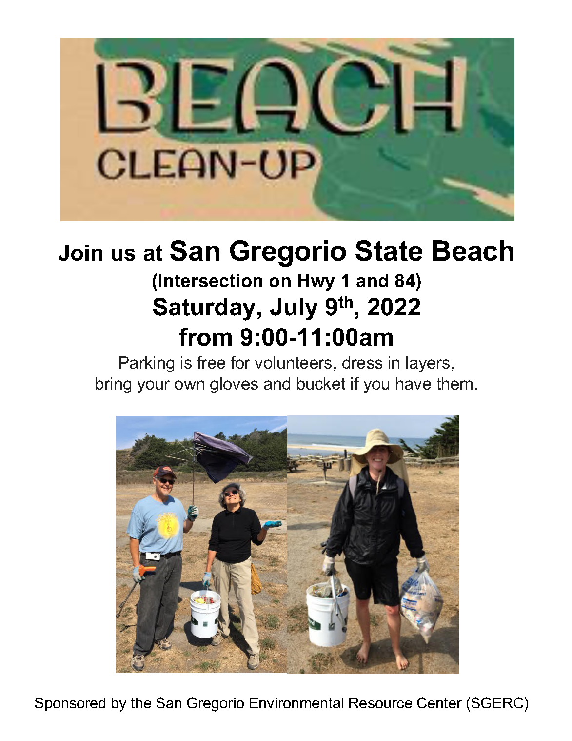Beach cleanup this Saturday 9-11am