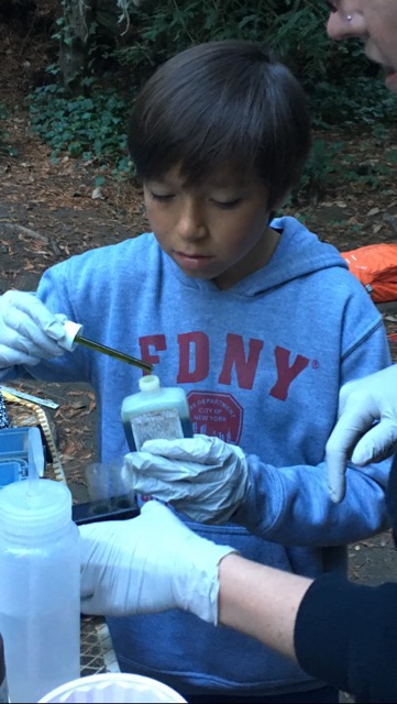 Pescadero Elementary Students visit San Gregorio Watershed